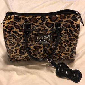 Cheetah Print Hello Kitty Purse